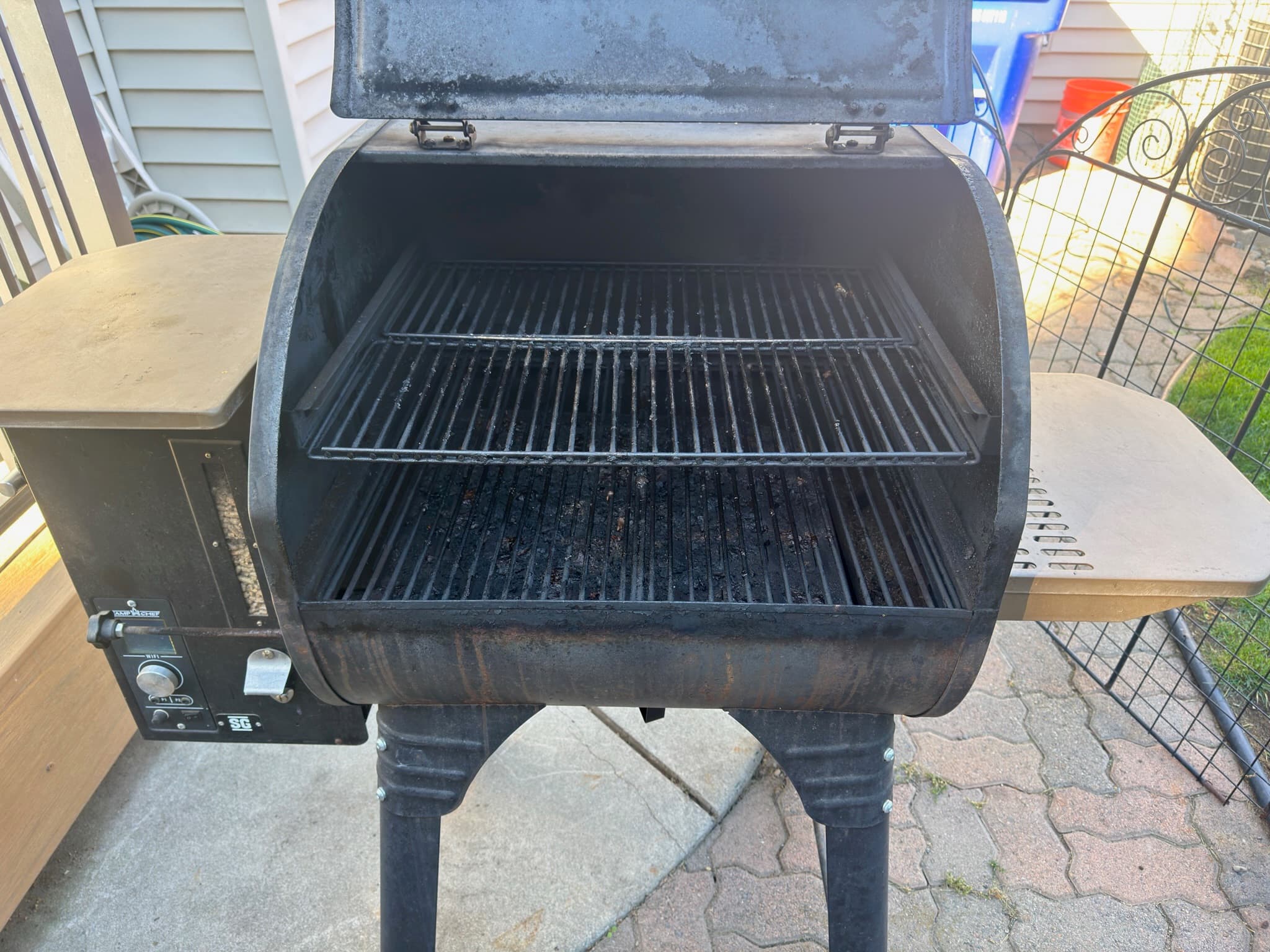 Before - Smoker Scrub