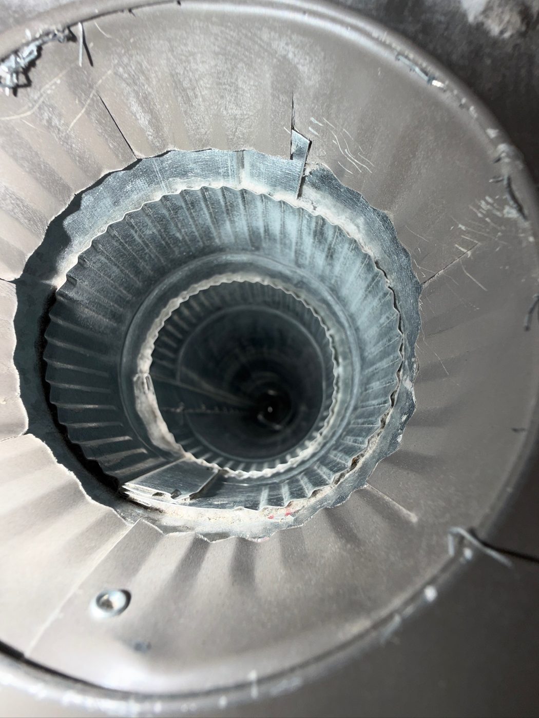 Duct fan cleared